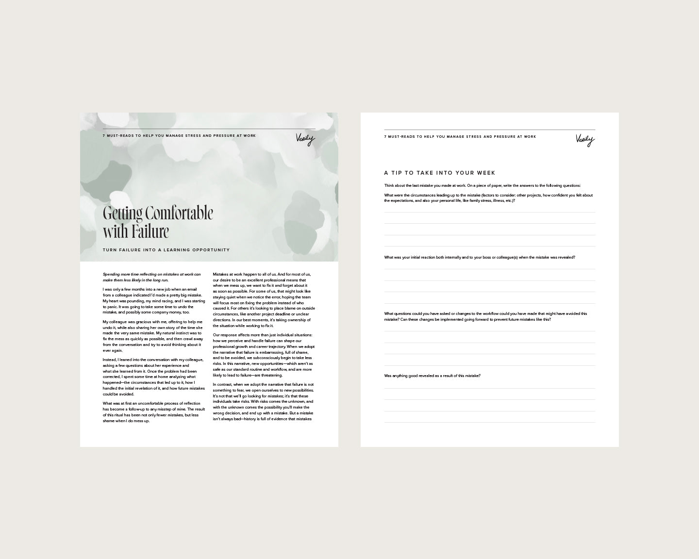 Digital Download: Verily's 7 Must-Reads to Help You Manage Stress and Pressure at Work