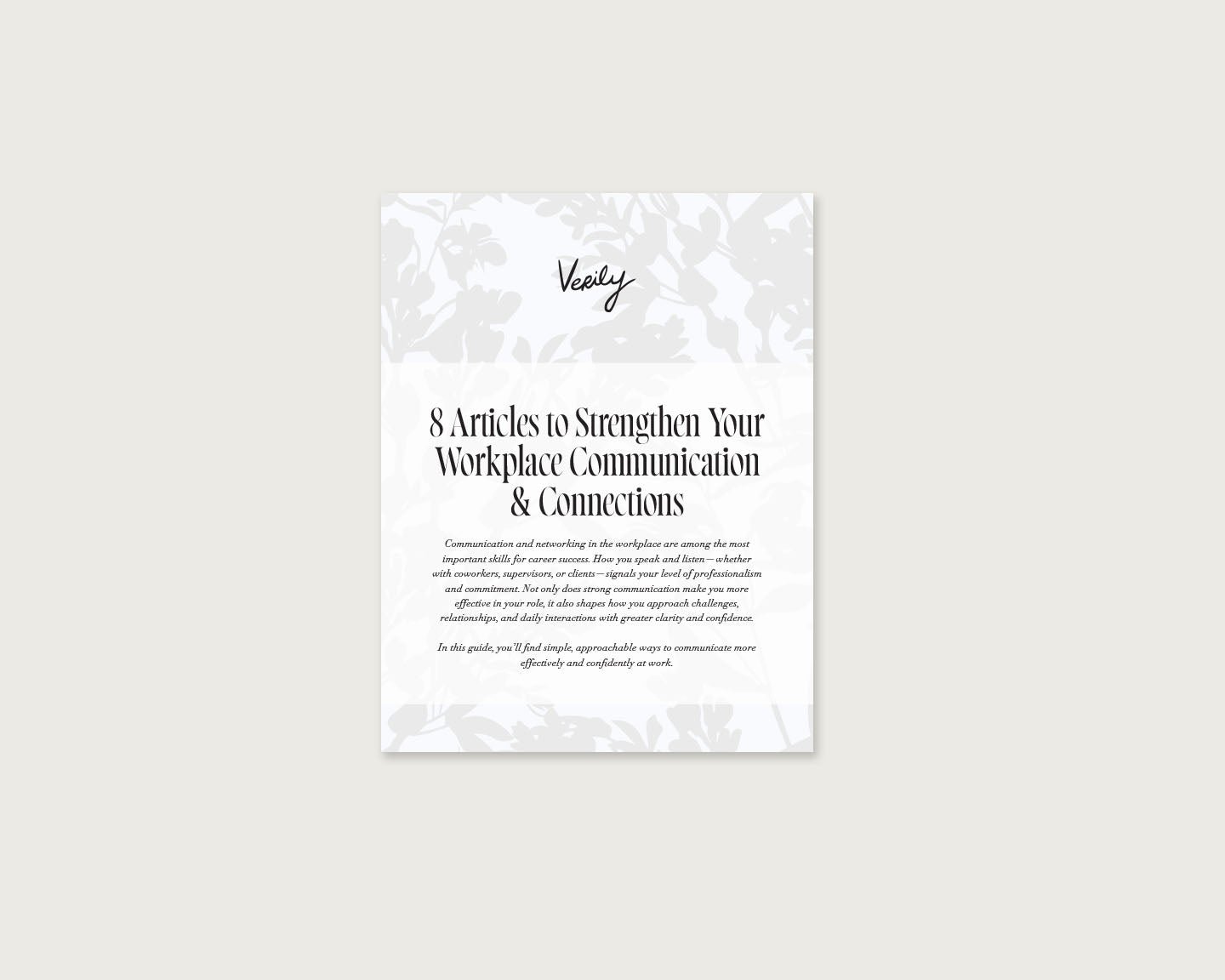 Downloadable Guide: Strengthen Your Workplace Communication & Connections